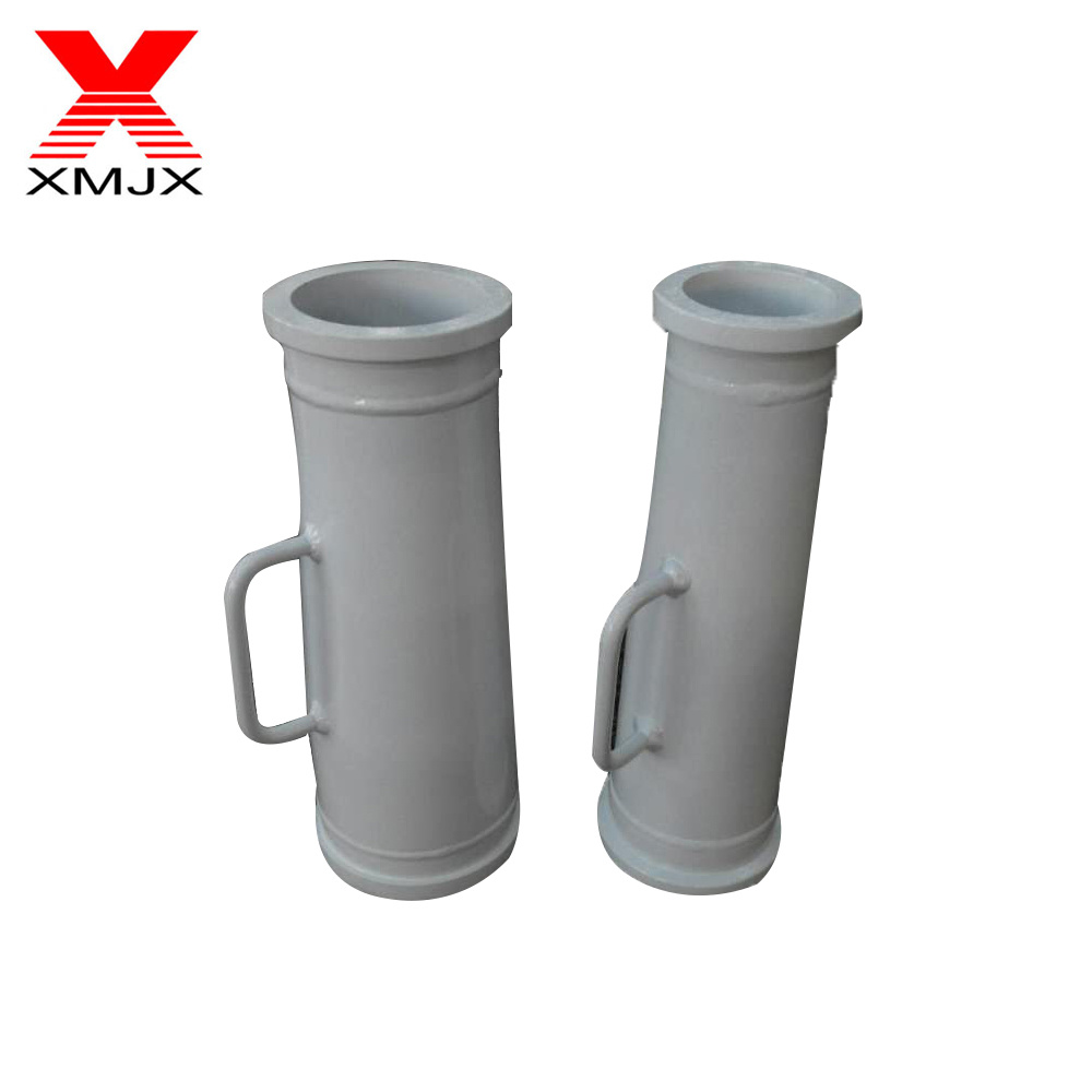 Seamless Steel Concrete Pump Pipe Reducer 8mm Thickness Reducing Pipe