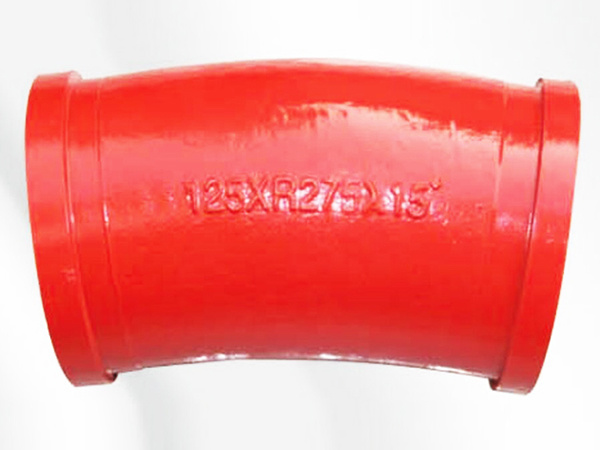 Cast Elbow DN125 R275 15degree Concrete Boom Pump အတွက် သုံးသည်