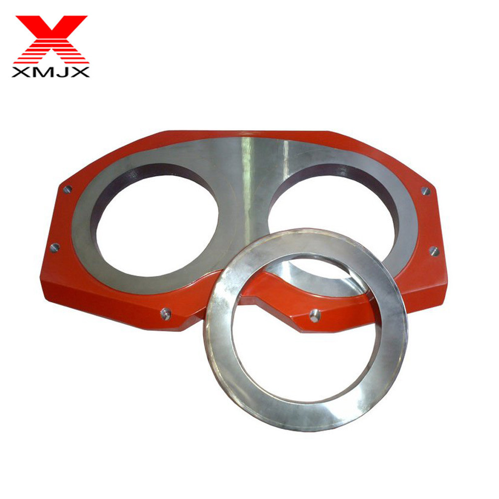 Concrete Pump Accessories Concrete Pump S-Valve mei Wear Plate en Cutting Ring