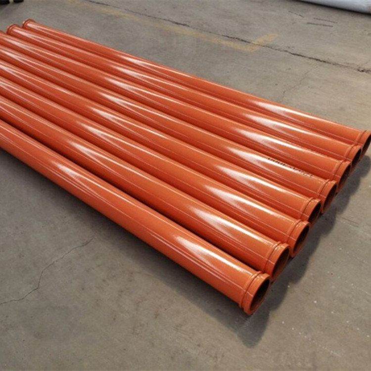 Factory Wholesale Concrete Pump Spare Parts Hardened Steel Delivery Pipe