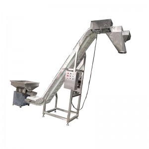 OEM China China Stainless Steel Potato Chips Climbing Inclined Belt Conveyor