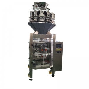 Automatic 420c 10 Head Weigher Solid Sachet Packing Machine for Nuts