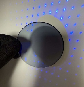 1.61 Blue Light Cut Photochromic SHMC briļļu optiskās lēcas