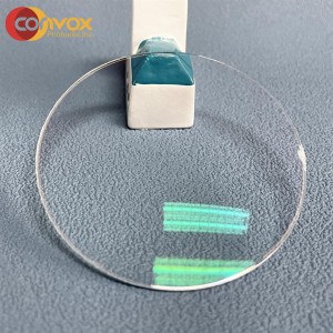 „Convox 1.59“ polikarbonatinis vieno matymo didelio galingumo RX optinis lęšis