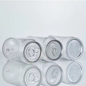 Shitje e nxehtë e çmimit të fabrikës, kutia e pijeve plastike PET transparente për pije me sodë kafeje me kapakë të hapur lehtë