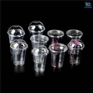 Hot sale Factory China Custom Clear Compostable Biodegradable Disposable PP Pet PLA Plastic Cup