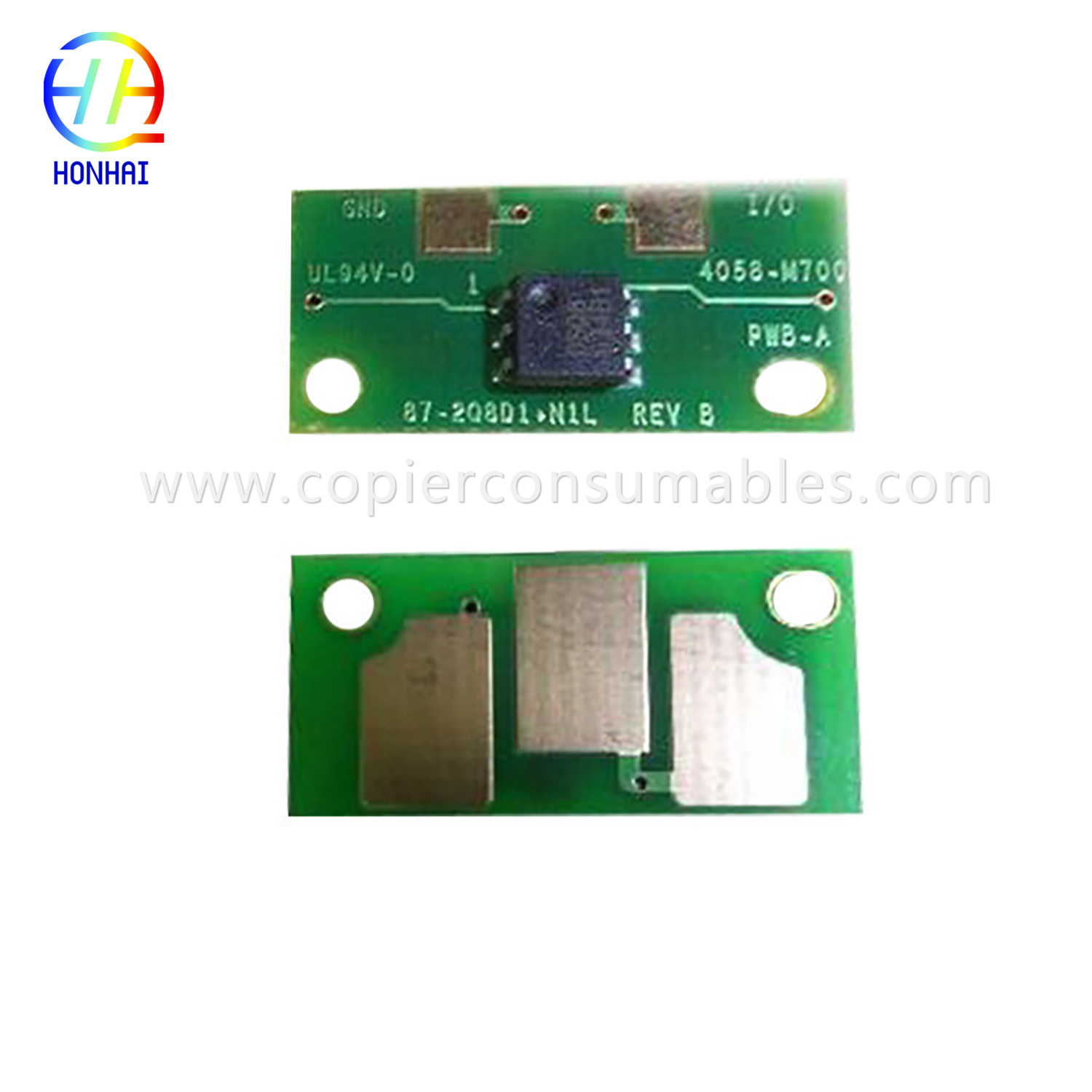 Toner Cartridge Chip pikeun Konica Minolta Bizhub C451 C550 C650 TN-611 A070130 A070230 A070330 A070430