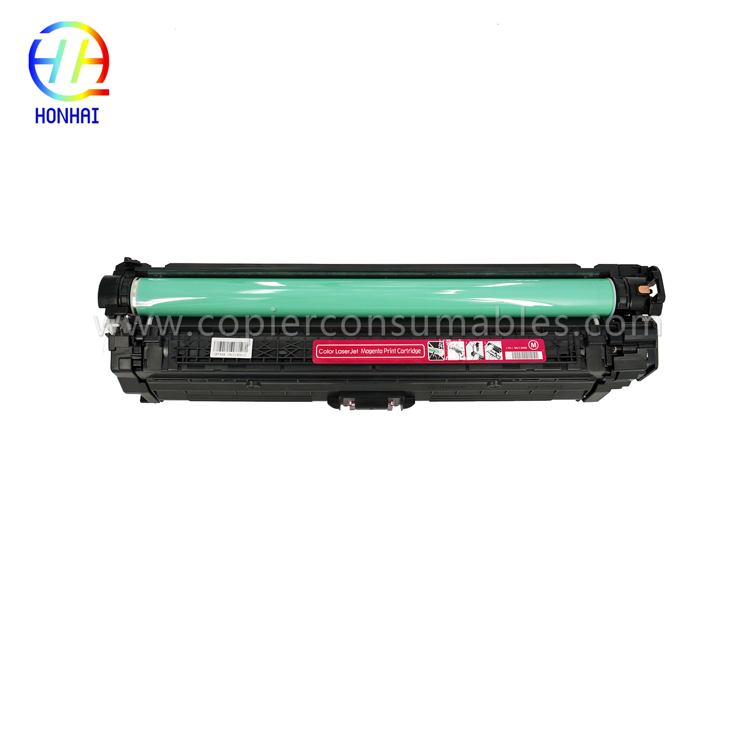 Toner Cartouche fir HP Color LaserJet Pro CP5025 CP5220 CP5225 CE743A 307A