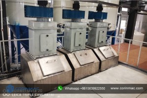 High precision additives weighing system
