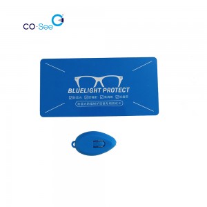 China Cheap price Anti Fog Lenses Wipes - Wholesale Reusable Anti-Blue Light Protect Blue Ray Blocker Tester Testing Card Laser Set – Co-See