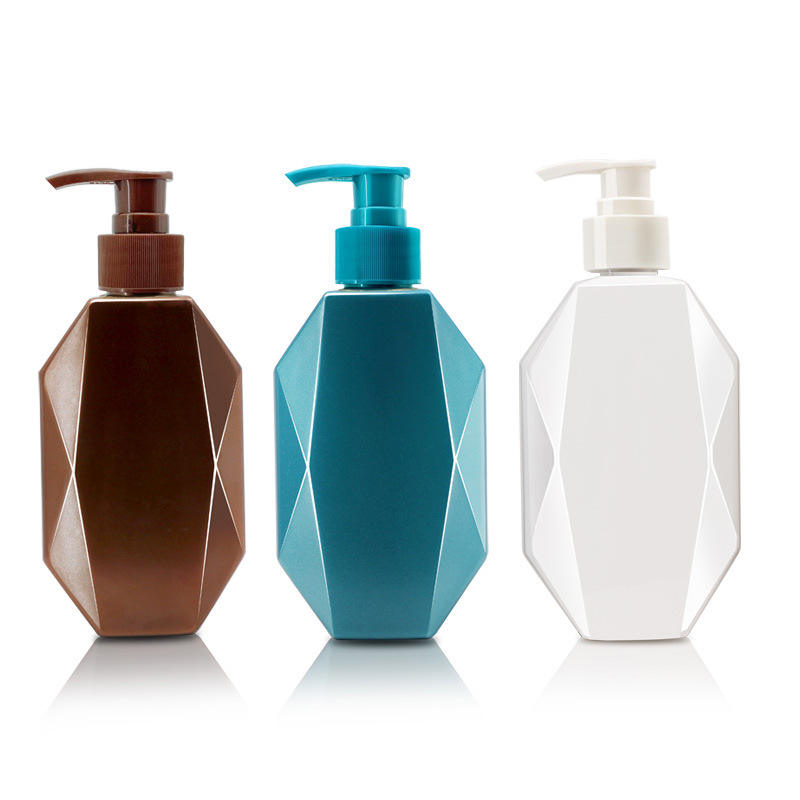 Body Wash plastikust kehapesukonteiner PET plastist 300 ml 500 ml kosmeetika šampooni pumba pudel