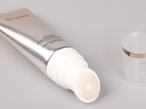 Unlock the secret to beautiful skin with a silicone brush tube introduce