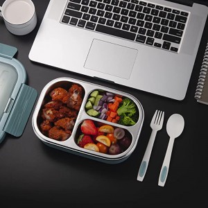 Compartments 304 Stainless Steel Food Grade Lunch Box