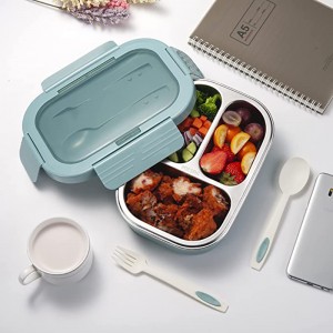 Kompartimenter 304 Edelstol Food Grade Lunch Box