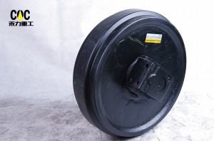 ihi prednja gusjenica za pomoćni mehanizam za mini bager cqc dijelovi buldožera na kotačima gumeni pomoćni kotač dh450