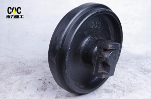 Doosan minigraver fremre tomgang/leddrulle/styrehjul DX60 India gravemaskin tannhjul
