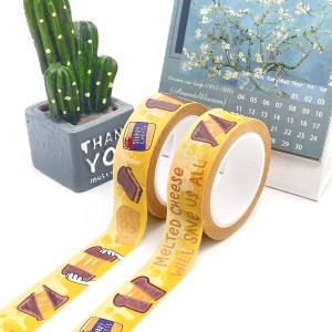 Custom Make Offer Printing Single Sided Washi Paper Tape