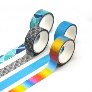 Hanger Je Eigen Ontwerp Geel Waterdicht Decoratief Papier Masking Zodiac Washi Tape