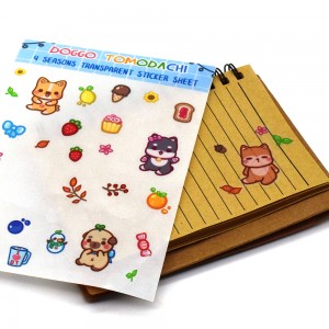 Wholesale Cute Scrapbook Planner Sticker Weekly Calendar Stickers Kit