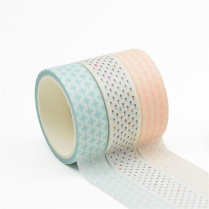Cintas adhesivas decorativas personalizadas de papel Washi para impresión personalizada