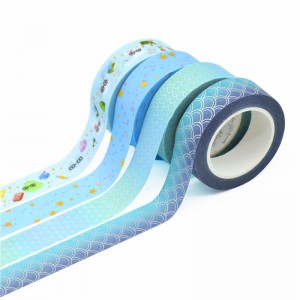 Naanịi Scrapbook Candy Color Jumbo Roll Adhesive Kalenda Kenya Washi Tape