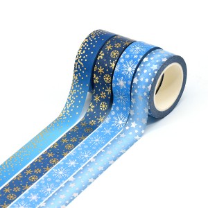 Klistermärke Dekoration Prickar Guld Washi Tape Custom Singapore