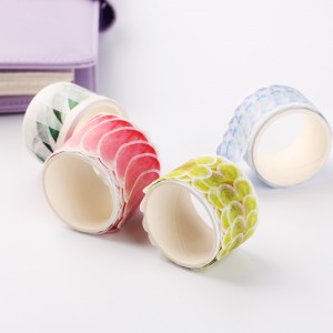 Decorative Custom Printed Colorful Painting Paper Hot Sale Washi Tape