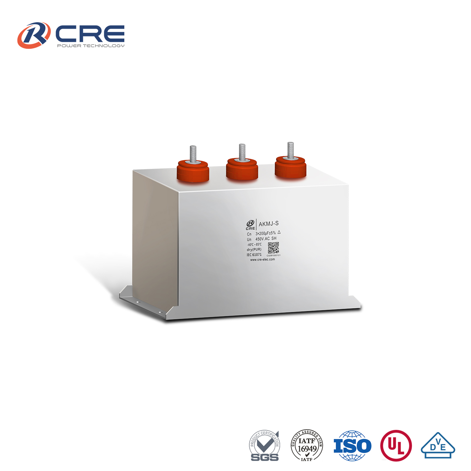 Избрана слика за приспособена Pfc AC напојување кондензатор