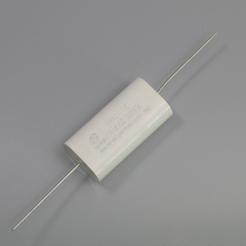 Tvornički prodajni filmski kondenzator dizajniran za fotonaponski pretvarač - kompatibilan s ROHS i REACH aksijalni prigušni kondenzator SMJ-TE – CRE