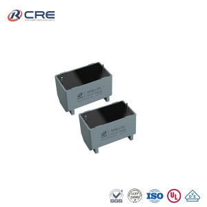 Plastaig ceart-cheàrnach AC Filter Film Capacitor airson UPS