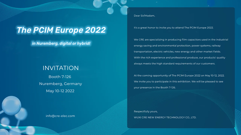 PCIM Europe 2022 – i Nürnberg, digitalt eller hybrid!