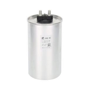 Condensador de película metalizada con filtro de CA para sistema UPS con carcasa de aluminio