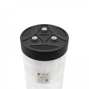 AC-filter gemetalliseerde filmkapasitor vir UPS-stelsel met aluminium omhulsel