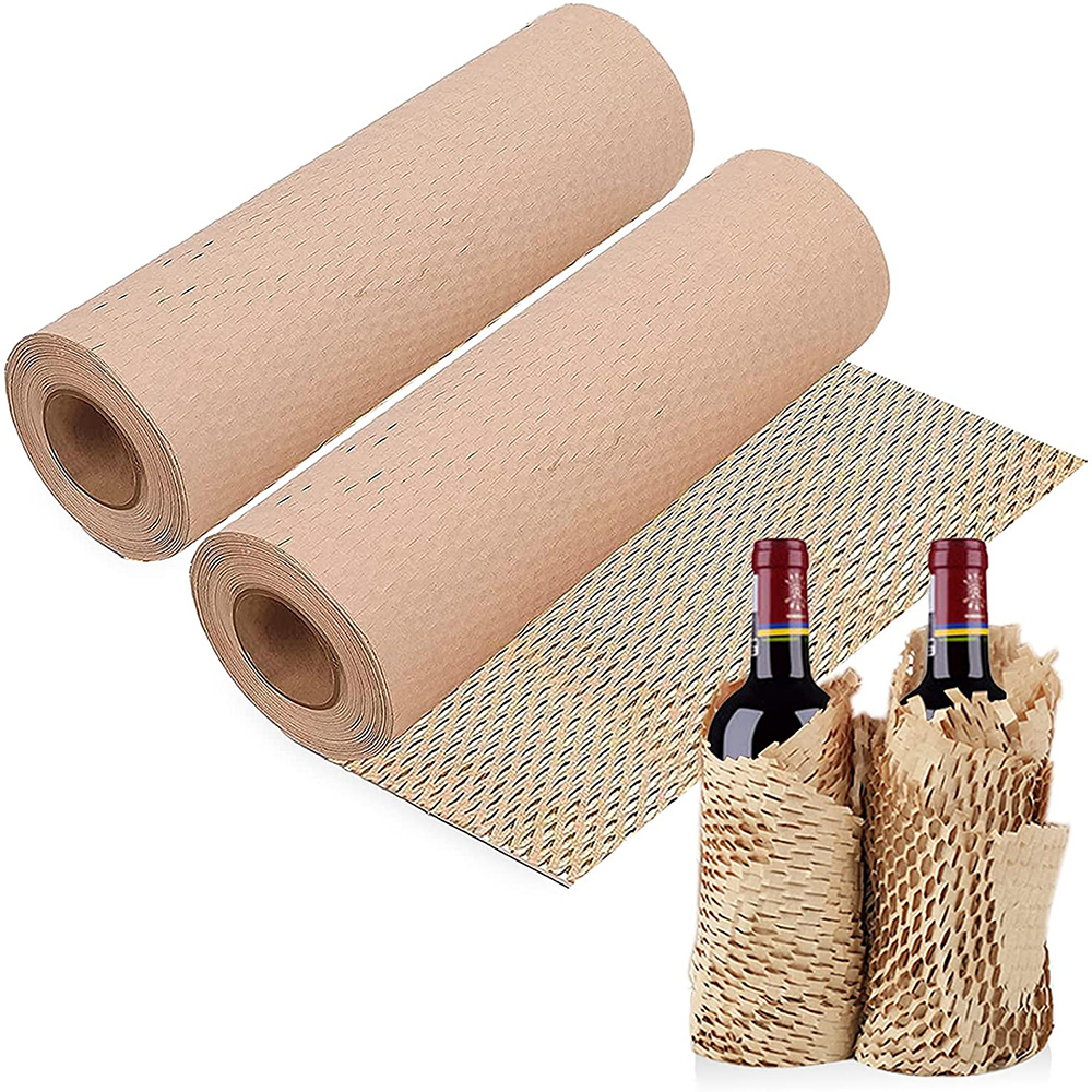 Creatrust Cheap Custom Honeycomb Paper Roll For Wine Or Gift Packing