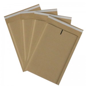 Engros korrugerte polstrede konvolutter Korrugerte papirpose for pakking