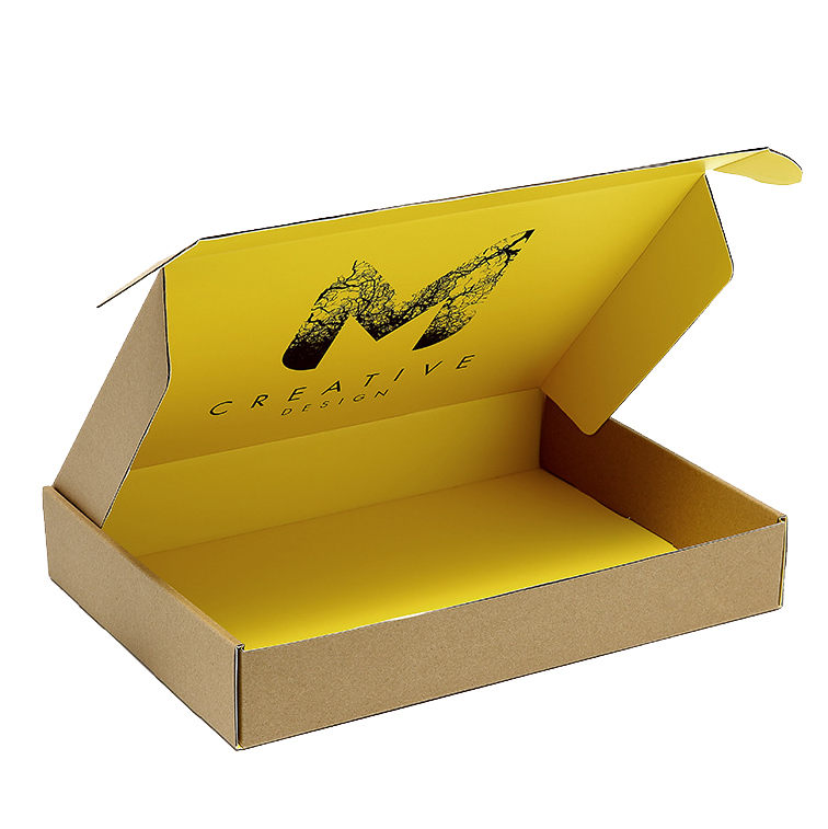 جعبه‌های کاغذی بسته‌بندی فلشیون طراحی کارتن راه راه حرفه‌ای سفارشی