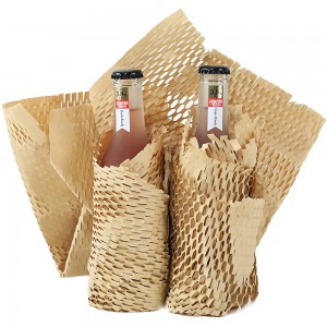 Hot New Products Courier Pakke Stor leveringspose Kraft Paper & Paper Honeycomb