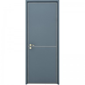 OEM Factory for Full Lite Interior Door - Charcoal Grey Wooden Composite Interior Door – CREATIVO