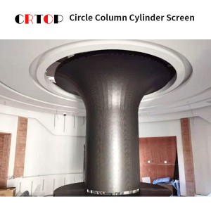 cylindrical screen LED full color special-shaped screen