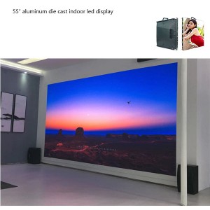 55 inch indoor screen advertising digital signage