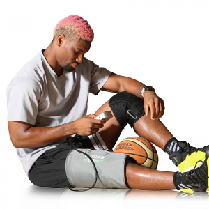 La thérapie de réadaptation fournit le soulagement de la douleur musculaire physique la récupération sportive l'enveloppe de thérapie de compression à froid