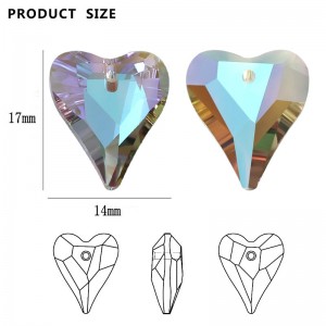 Varëse kristali për vathë gjerdan DIY