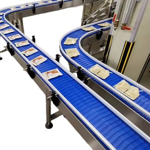3873 Chain plate conveyor nga adunay bearing & roller