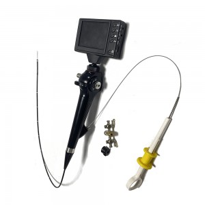 Ureteroscope Video Mudah Alih -Endoscope Fleksibel