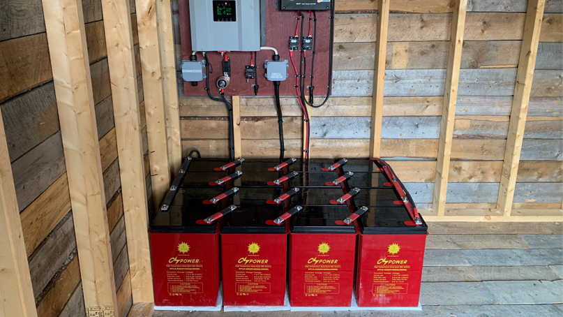 CSPower 6V 420Ah High Temp Deep Cycle GEL Battery mo te punaha solar home i Kanata