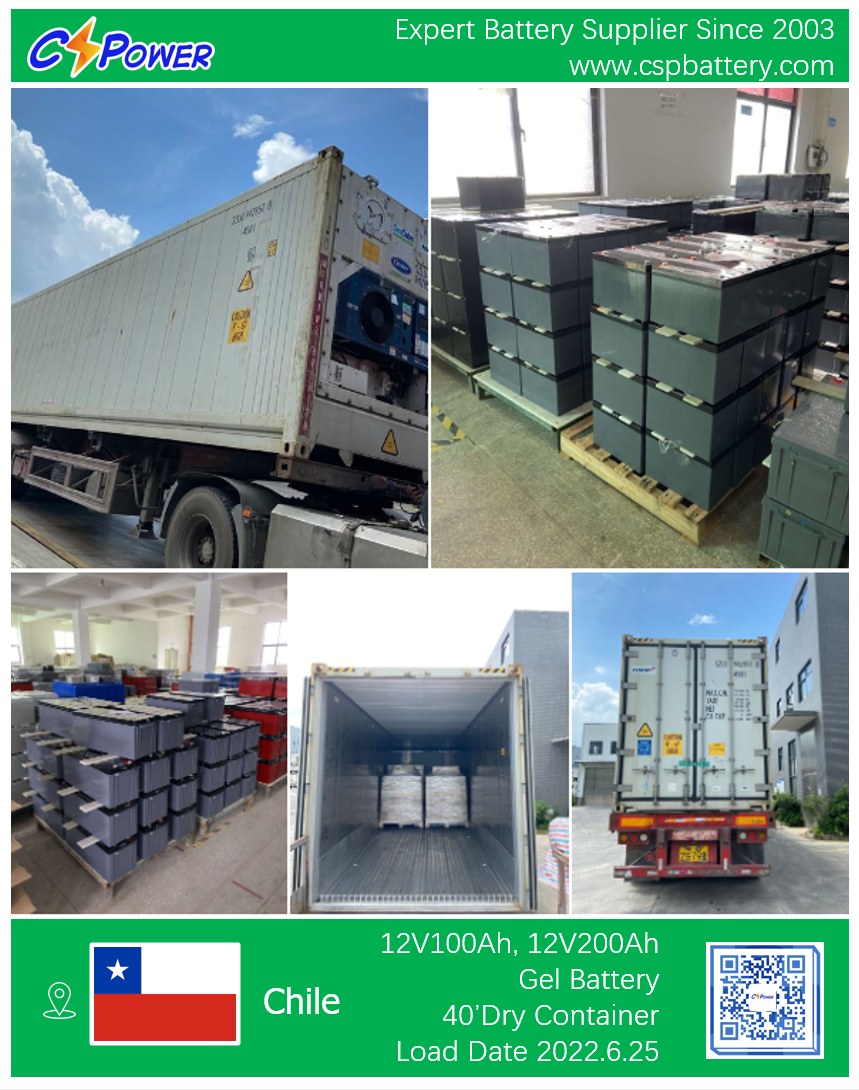 CSPower Battery Factory delivery about 100 containers batteries every month 2022
