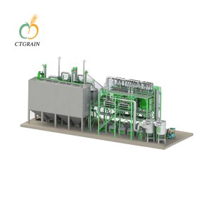 2022 Goede kwaliteit Mais Processing Machine - 120 Ton Mais Flour Mill Plant - Chinatown