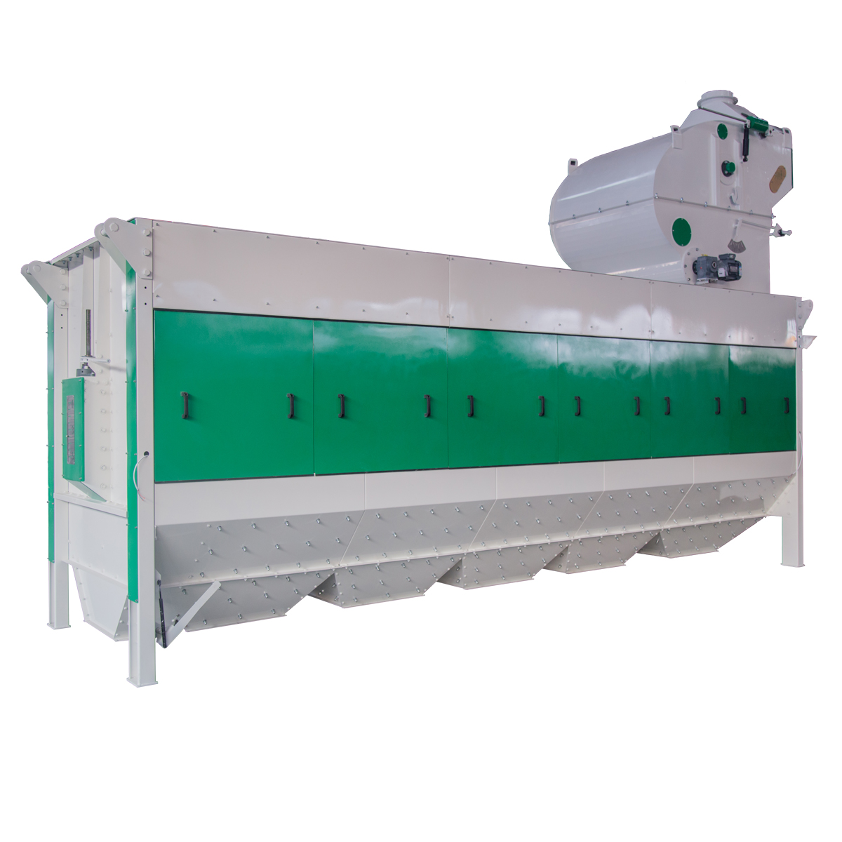 Wheat flour mill cleaning section technology