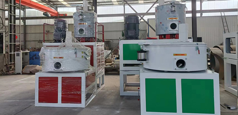 100-3000kg/h Vertical PVC Hot And Cold Mixing Machine