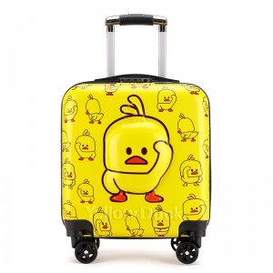 Egyedi logó Rajzfilm utazási kocsi csomagtartó táska kocsi iskolatáska gyerekeknek